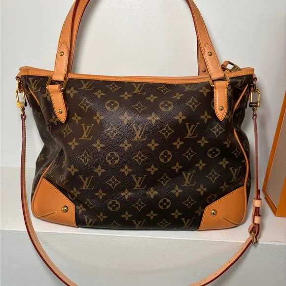 Louis Vuitton Tan and Brown Estrela Monogram Tote - Picture 5 of 8
